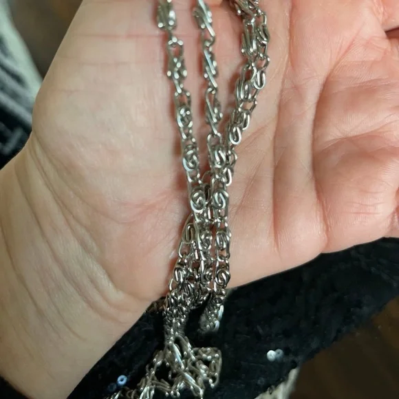 BIJOUX TERNER Sequins Shoulder Strap Evening Dress Purse Bag . - Picture 7 of 8